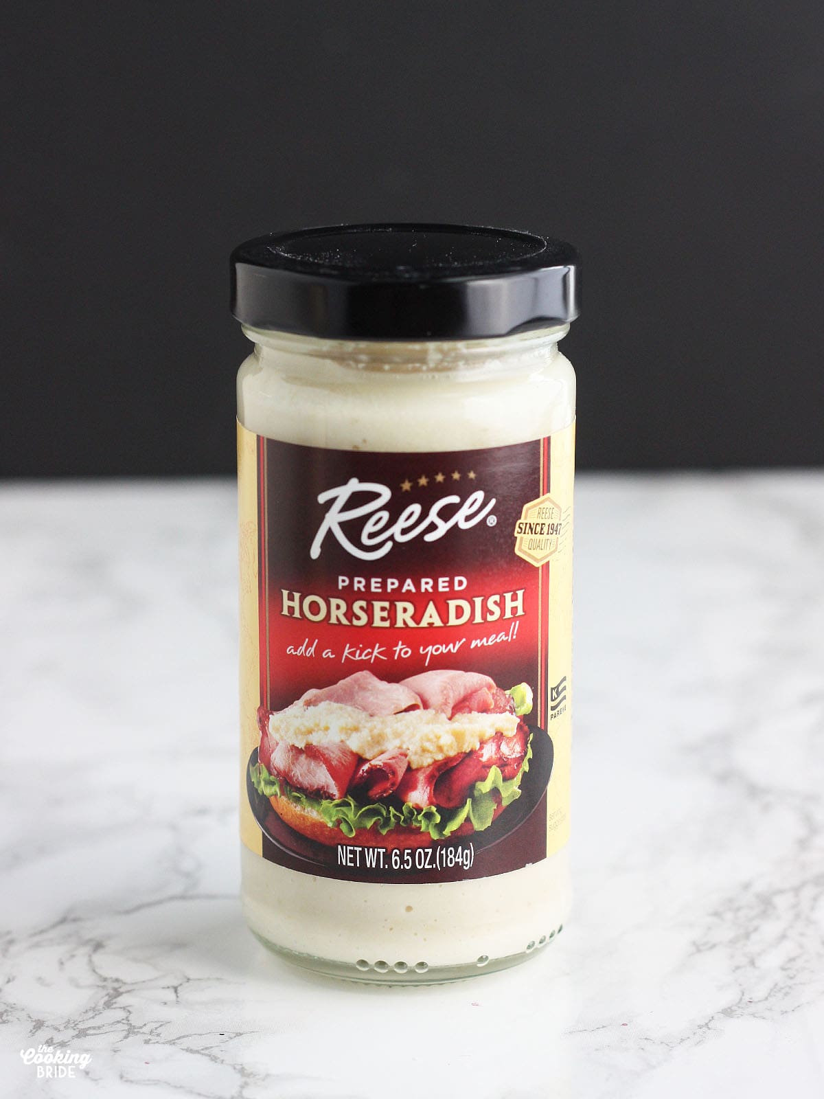 jar of prepared horseradish