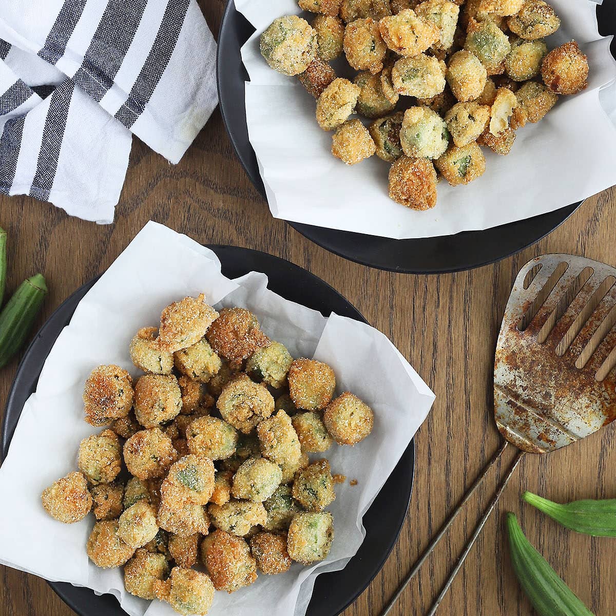 How to Make Fried Okra - The Cooking Bride