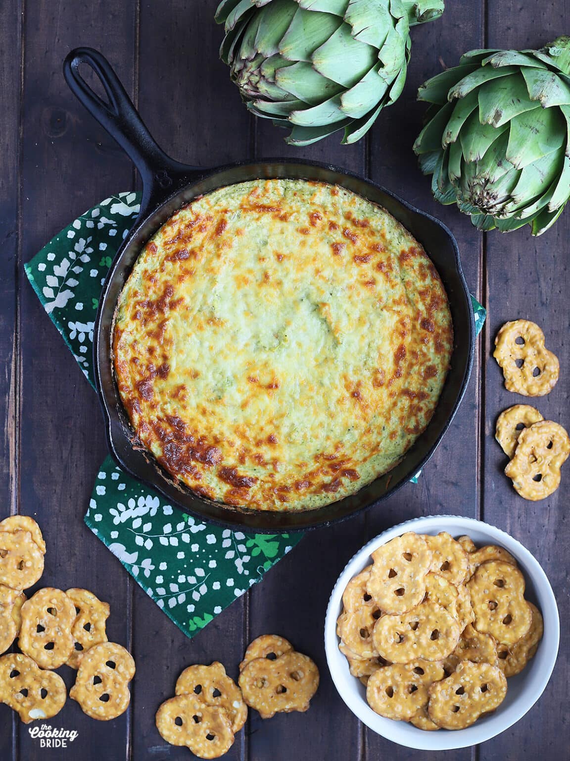 Hot Artichoke Dip with Broccoli The Cooking Bride