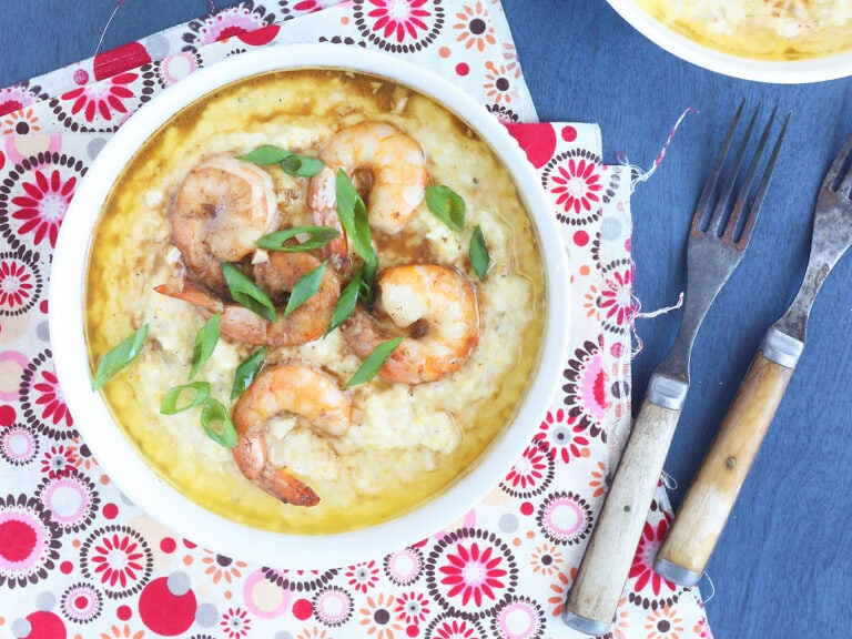 Barbecue Shrimp and Grits + VIDEO