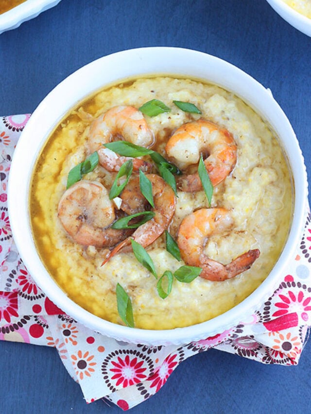 Easy Barbecue Shrimp and Grits Recipe