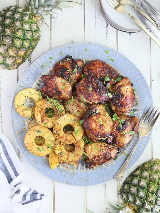 Grilled Pineapple Chicken Recipe