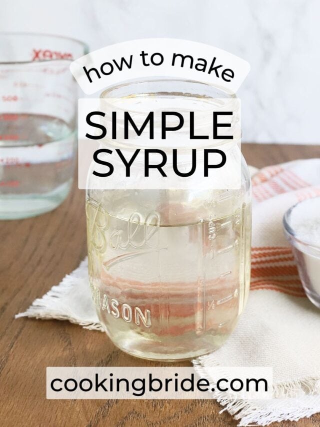 Cocktail Must-Have: How to Make Simple Syrup Recipe