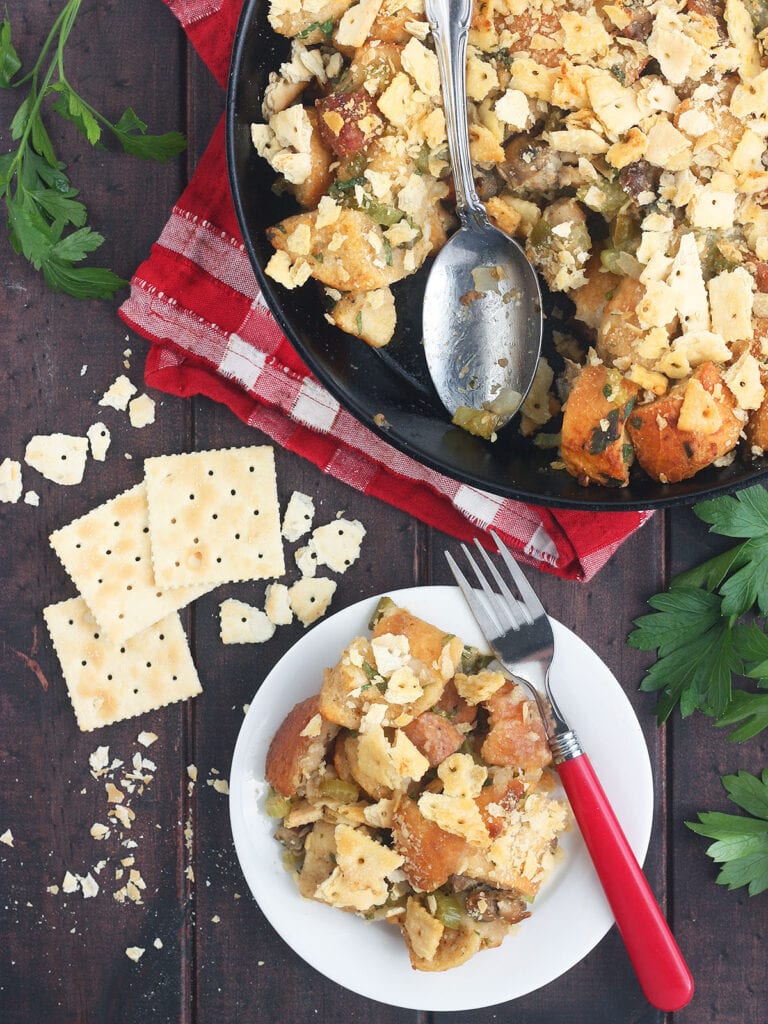 New Orleans Style Oyster Dressing The Cooking Bride