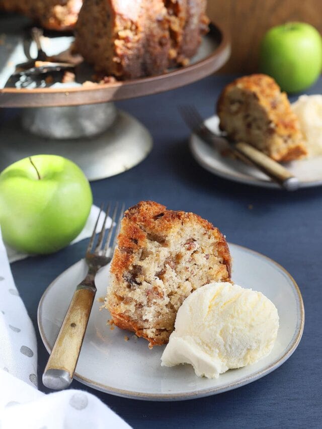 Old Fashioned Apple Dapple Cake Recipe