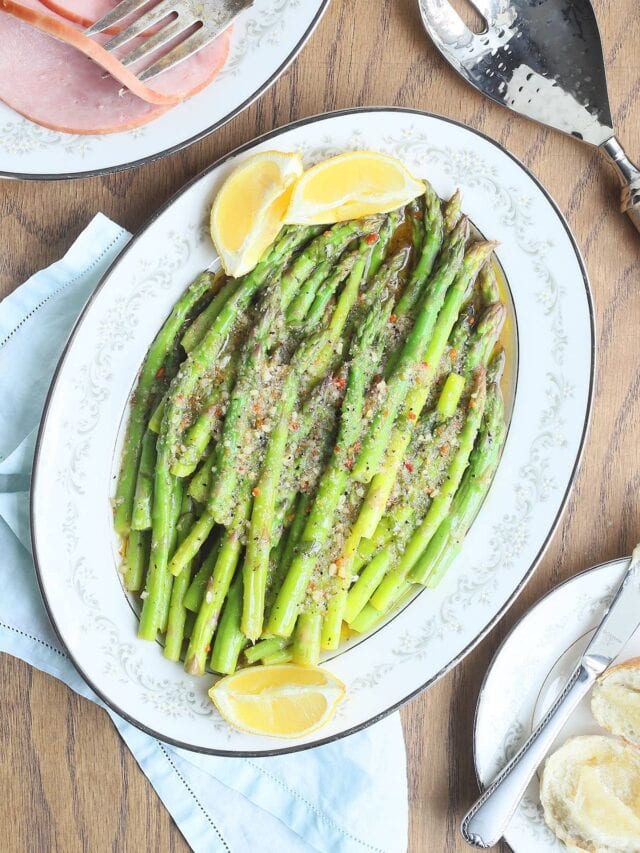 Spring Side Dish: Marinated Asparagus