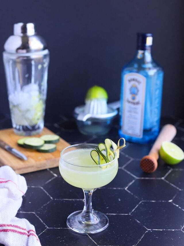 Cucumber Gimlet Cocktail Recipe