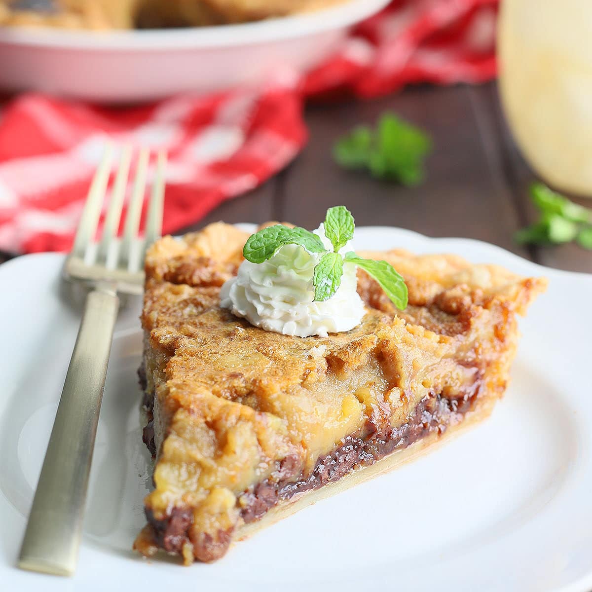 Kentucky Derby Pie Recipe Chocolate Walnut Pie The Cooking Bride