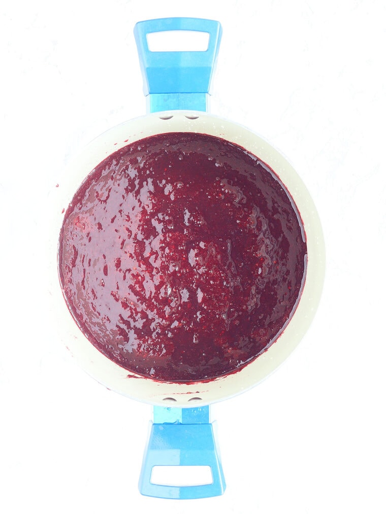 Three Ingredient Blackberry Jam With Or Without Seeds The Cooking Bride   Blackberry Jam IMG 0456 760x1013 