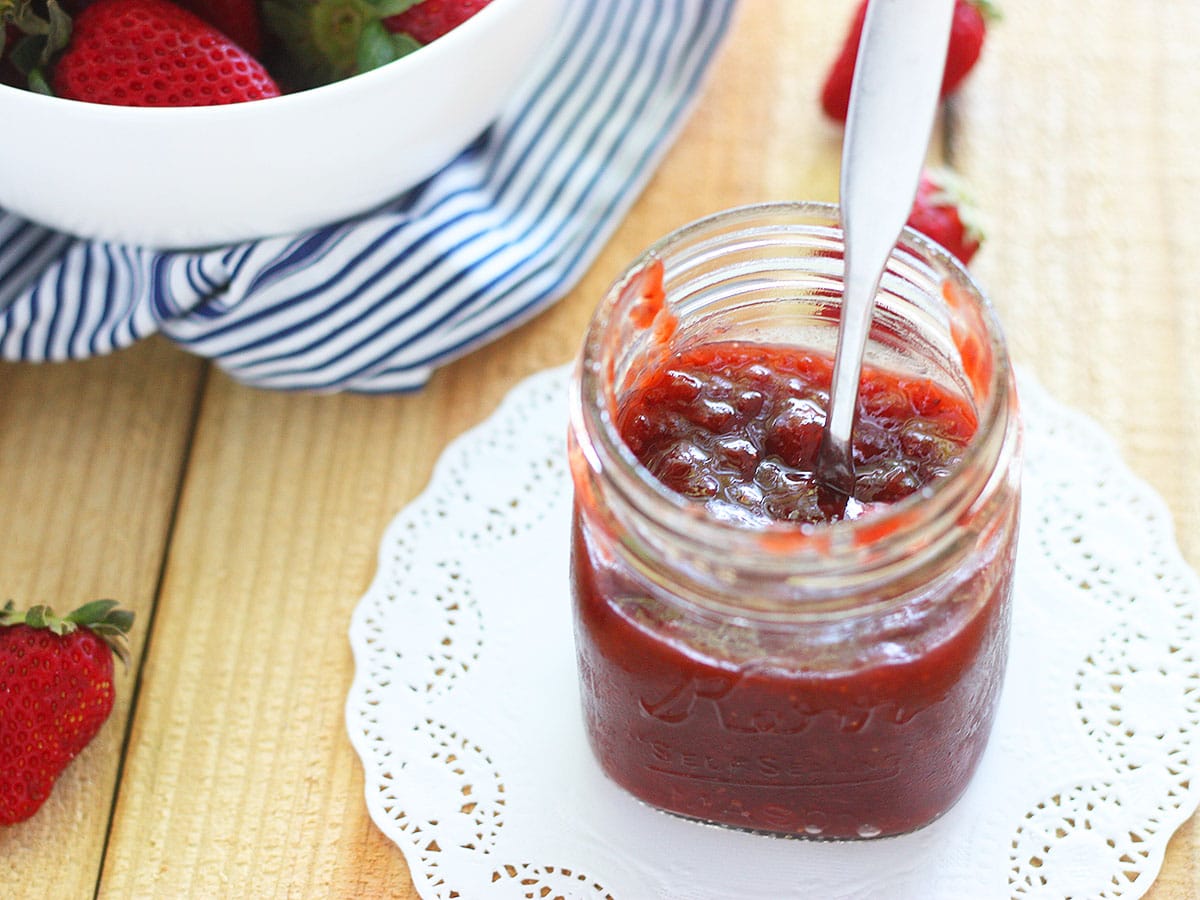 Strawberry Fig Preserves The Cooking Bride