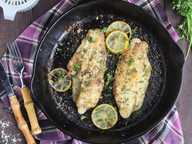 12-Minute Pan Seared Catfish Fillets