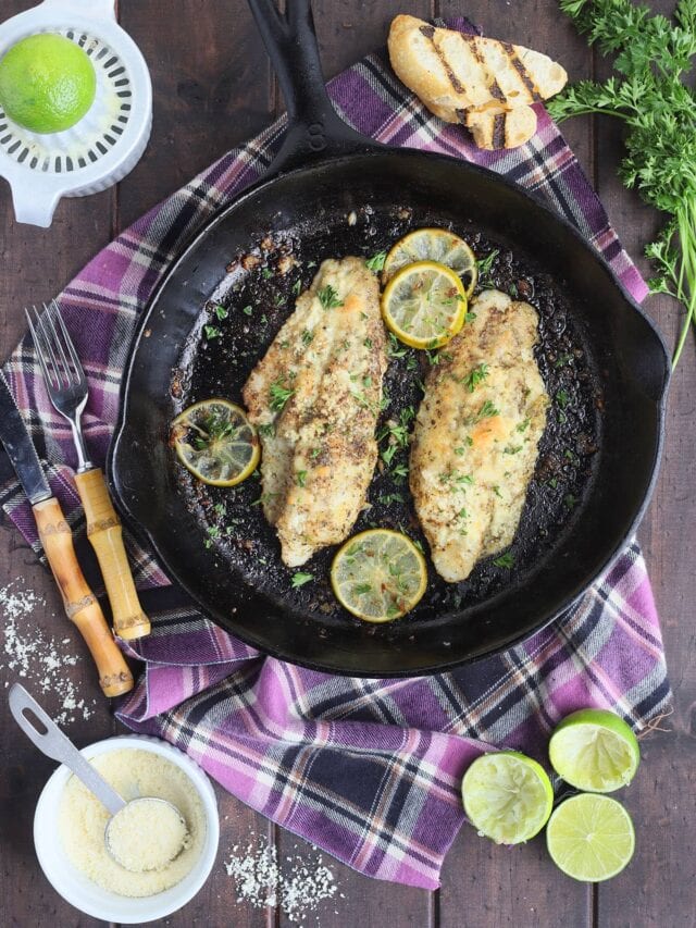 Healthy Low Carb 12-Minute Pan Seared Catfish Recipe