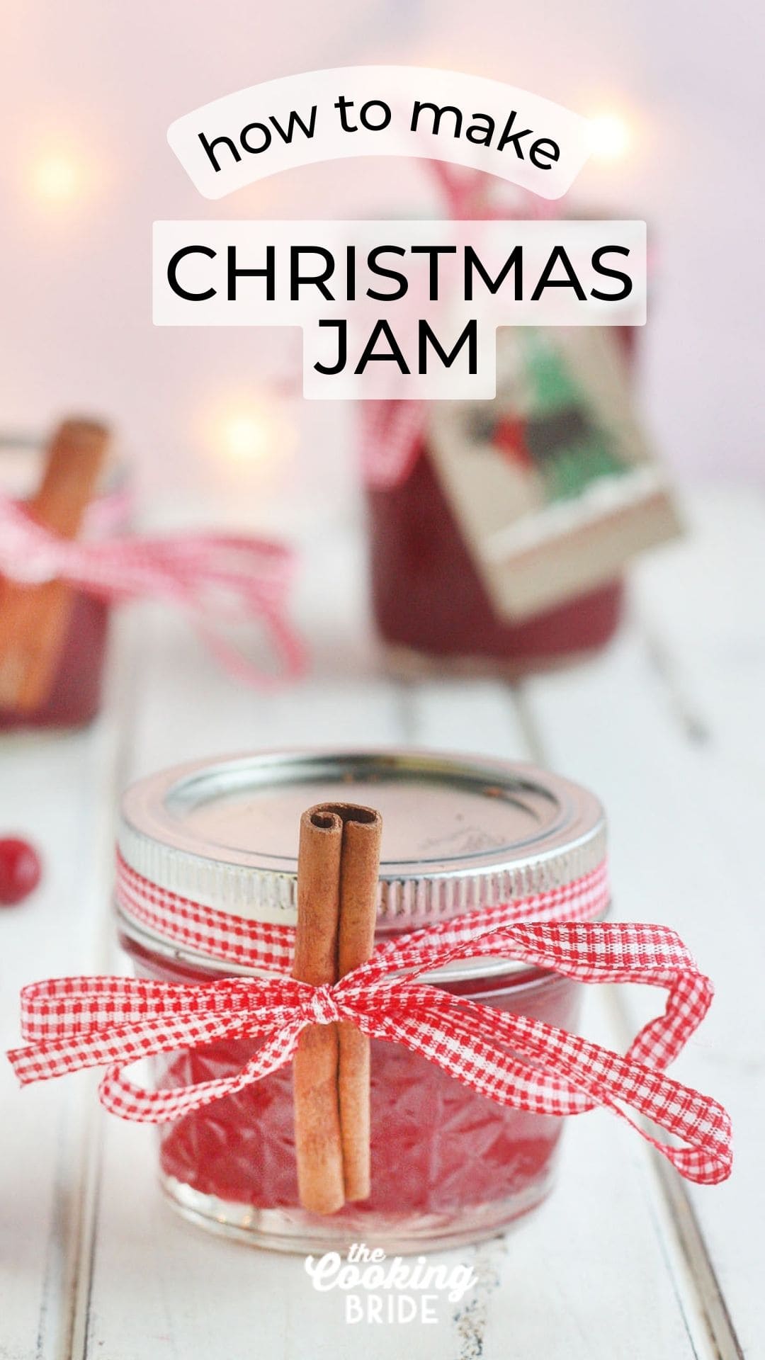 Strawberry Cranberry Jam Christmas Jam The Cooking Bride   PINTEREST Christmas Jam 