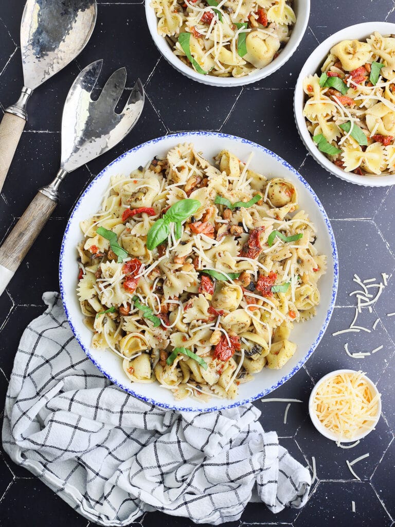 Awesome Summer Italian Bow Tie Pasta Salad Recipe