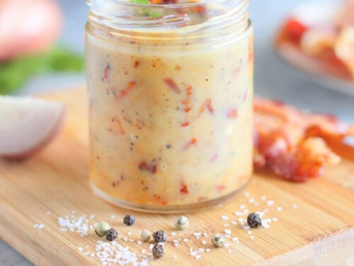 hot bacon dressing with brown sugar Low Carb Hot Bacon Dressing for Salads